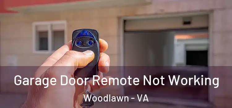  Garage Door Remote Not Working Woodlawn - VA