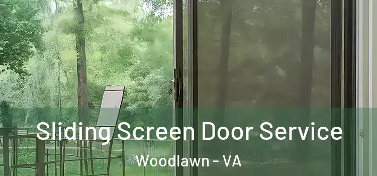 Sliding Screen Door Service Woodlawn - VA